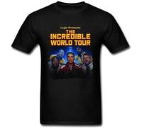 KUAKEMAOSHA Men's Rapper Logic The Incredible T Shirt Size M