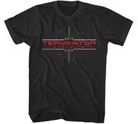 KUAKEMAOSHA Terminator Dark Fate Movie Logo Men T Shirt Target Scope Cyborg Attack Size XL