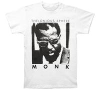 KUAKEMAOSHA Thelonious Monk Men39;S T Shirt White Size S