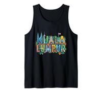 Kuala Lumpur City Name Travel Souvenir - Regalo turístico Camiseta sin Mangas