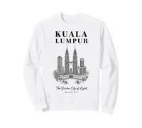 Kuala Lumpur La visión del Futuro Rascacielos Sudadera