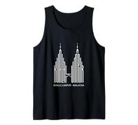 Kuala Lumpur, Malasia Tour Turistas Malasios Vacaciones Camiseta sin Mangas