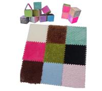 KUANGGE Alfombrilla sensorial de Juego Multifuncional para Terapia del Autismo, 9 Piezas de 12 x 12 Pulgadas, Rompecabezas de Espuma, Alfombrilla de Ejercicio entrelazada Antideslizante