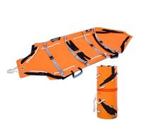 KUANGGE Camilla de Rescate Multifuncional, Camilla de Canasta, fácil de Transportar, la Resistencia a la presión no es fácil de dañar la Camilla enrollada, Adecuada para Rescate de Incendios, Rescat