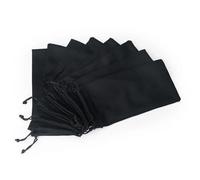 KUARWDVF Funda para gafas, 100 Uds bolsa de gafas de sol con cordón bolsa de microfibra gafas de bolsillo llevar gafas Containe