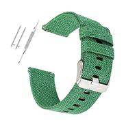 KUATBVL Banda de reloj de lienzo con correa de nylon 18 mm 20 mm de 22 mm Nylon Releing Reloj Straps Watch Bands Strap /20 mm/vino Red-B