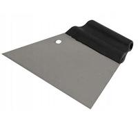 KUBALA 0514 - Espátula de metal de 0,5 mm de grosor para aplicar pegamento y mortero para superficies pequeñas, tamaño 180 mm, mango de polipropileno