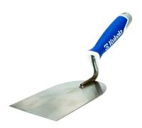 KUBALA Cucharón de acero inoxidable, soldado para trabajos de piedra y albañilería (100 mm)