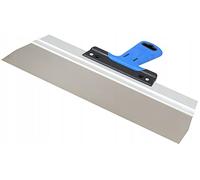 KUBALA - Espátula inoxidable con extremos redondeados para trabajos de acabado (enlucido, yeso, yeso y yeso) (350 mm)