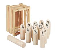 Kubb ajedrez vikingo juego de lanzamiento 2-6 jugadores 13 piezas Kubb vikingo