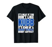 Kubb es para gente inteligente Divertido ajedrez vikingo Kubb Camiseta