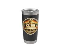 Kubb Father of the Year para jugador de ajedrez Vaso térmico de acero inoxidable de doble pared