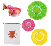 KUBDPQOR Tapas de Silicona Ajustables para Cocina y Tapa de Microondas Libre de BPA - 60 Piezas en Colores Vibrantes para Proteger sus Alimentos y Mantenerlos Frescos