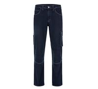 Kubler 21866575 - 48 - 44 tamaño 44 Tela Vaquera pantalones de - azul oscuro