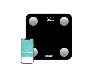 Kubo - Báscula inteligente - 13 Análisis Diferentes - Registro de Hasta 10 Usuarios - Aplicación Compatible con iOS o Android