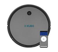 KUBO Robot Aspirador - AUTONOMÍA DE 120 MINUTOS - 4 modos de limpieza automáticos - SENSORES ANTI-ESCALERA - DEPÓSITO DE POLVO - CONTROL INTELIGENTE CON APP