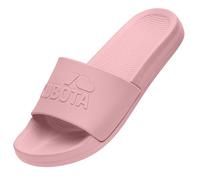 Kubota Chanclas de baño para hombre y mujer para sauna, sandalias de playa y bañador, chanclas para ducha, antideslizantes, impermeables, Rosa Nube, 37 EU