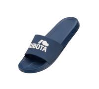 Kubota Chanclas de baño para hombre y mujer para sauna, sandalias de playa y bañador, chanclas para ducha, antideslizantes, impermeables, Dark Blue Cloud, 42 EU
