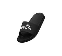 Kubota Chanclas Piscina Hombre - Chanclas para la Ducha - Zapatillas Piscina Hombre - Chanclas Antideslizante - Sandalias playa - Negro 46