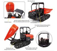 Kubota KC300HR-5 Tracked Mini Dumper Excavadora 1:24 Modelo 8155
