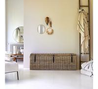 Kubu - Baúl de ratán H 50 x B 150 x T 42 cm