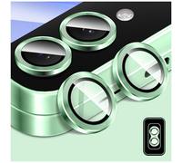 Kucheed Protector de Lente de Cámara para Samsung Galaxy Z Flip 5, Anillos de Aleación de Aluminio de Alineación Automática, Protector de Pantalla de Cubierta de Cámara de Vidrio Templado