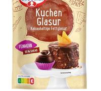 Kuchenglasur Feinherb - Glaçage à gâteau aux fines herbes - Pour délicieux gâteaux, pains et dessert maison pour des recettes - Compatible avec oetker - 150 g
