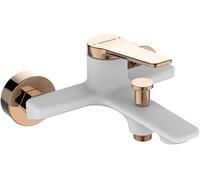 Kuchinox Alanis grifo de bañera y ducha a pared blanco BQI610D