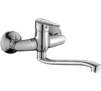 Kuchinox Cento grifo para lavabo a pared cromo BKC050D