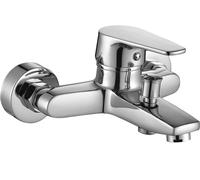 Kuchinox Luga grifo de bañera y ducha a pared cromo BQL010D