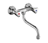 Kuchinox Norm grifo de cocina a pared cromo BQN080D