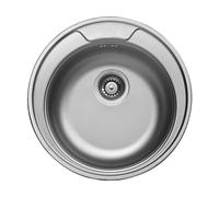 Kuchinox Orion fregadero de acero 51x51 cm SKO080T