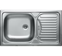 Kuchinox Orion fregadero de acero 76x43.5 cm SKO311T