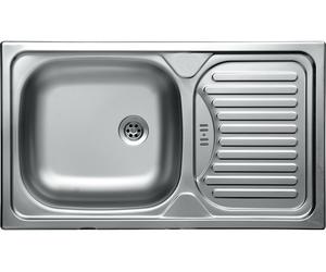 Kuchinox Orion fregadero de acero 76x43.5 cm SKO311T