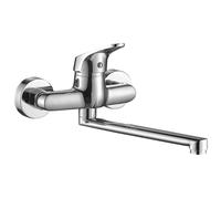 Kuchinox Oris grifo de cocina a pared cromo BQO080D