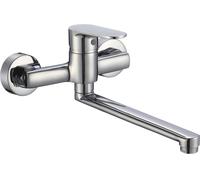 Kuchinox Pana grifo de cocina a pared cromo BKN080D