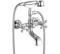 Kuchinox Stilo grifo de bañera y ducha a pared cromo BKI011D