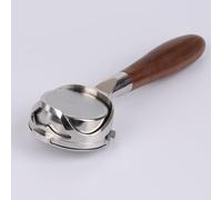 KUCHZUBE Portafiltro sin fondo de 58 mm con 3 orejas compatible con Calphalon Temp IQ/Kitchenaid KES6403 con cesta de filtro de capacidad de 22 g
