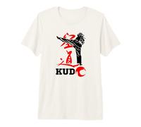 Kudo Martial Arts Japón Símbolo Divertido Diseño Gráfico Camiseta Premium