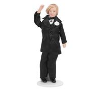Kudoo Accesorios para Casa de Muñecas en Miniatura a Escala 1 12, Casa de Muñecas en Miniatura para Hombre, Muñeca de Cerámica, Gente, Muñeca de Porcelana en Miniatura, Novio para Casa de Muñecas