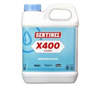 Kudos Trading - Sentinel X400 Limpiador de lodos que aumenta la eficiencia del sistema de calefacción, evita el óxido y la corrosión, fórmula fácil de usar para limpiar tuberías y radiadores, botella