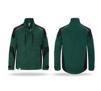 Kübler 12505365 - 6599-xl Classiq activiq - Chaqueta de trabajo, talla XL, color verde/negro