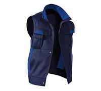 Kübler 7l485365 - 4846 - 4 x l Chaleco Vitamix Chaleco Trabajo, Azul Oscurograno azul, 4 x l