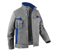 'KÜBLER - Chaqueta de trabajo "Image Dress New Diseño, 1 pieza, 33, color gris/color azul aciano, 13453411 - 9546 - 33