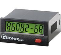 Kübler Codix 134 Contador de horas de eserciziolcd 99999h59 m/99999.99 Optoacoplador H 10 - 260 V CA/CC