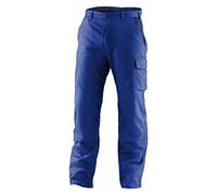 KÜBLER Workwear Kübler IDENTIQ Mix Pantalones de trabajo para hombre, color azul, talla 42, de tejido mixto, pantalones de trabajo con bolsillos protectores de rodilla según EN 14404, pantalones de