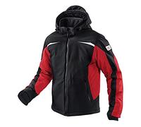 KÜBLER Workwear Kübler Weather Chaqueta Softshell negra, talla 4XL, chaqueta de trabajo unisex de tejido mixto, chaqueta softshell resistente al viento y al agua