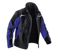 KÜBLER Workwear Kübler Weather Chaqueta Softshell negra, talla 4XL, chaqueta de trabajo unisex de tejido mixto, chaqueta softshell resistente al viento y al agua