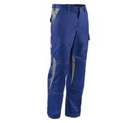 KÜBLER Workwear Pantalón Pantalón Vita Mix, Talla 110, en Blanco/Gris Medio Unisex Adulto