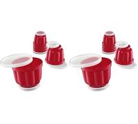 Küchenprofi 0805901406 - Juego de moldes para bizcocho (6 unidades) (Paquete de 2)